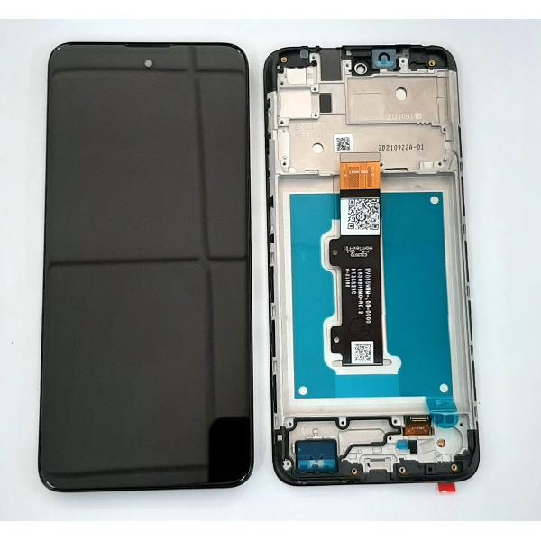 Pantalla lcd para Motorola Moto E40 mas tactil negro mas marco negro calidad premium