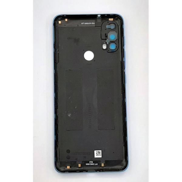Tapa trasera o tapa bateria azul para Motorola Moto E40 mas cubierta camara