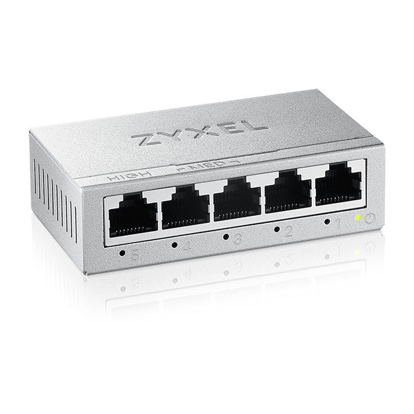 Switch 5 puertos zyxel gs - 105bv5