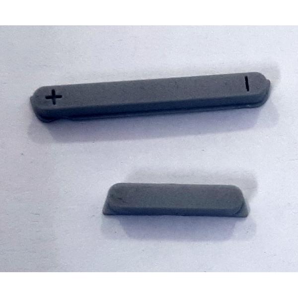 Set 2 botones power y volumen plata para Microsoft Surface Pro 7 Plus calidad premium