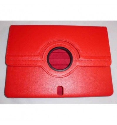Samsung Galaxy Tab Pro 10.1 Funda cuero giratoria 360º Rojo