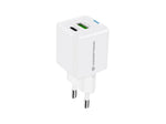 Cargador de pared Conceptronic althea16w 33w + cable USB 3.0 3 en 1 blanco