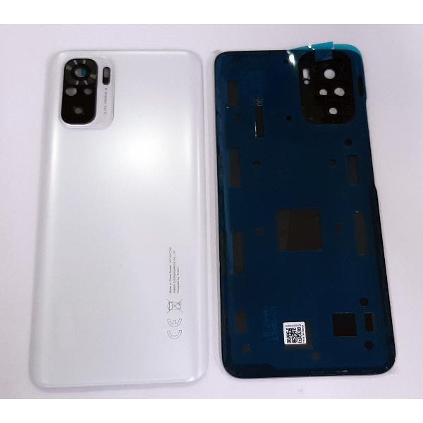 Tapa trasera o tapa bateria blanca para Xiaomi Redmi Note 10 mas cubierta camara