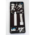 Carcasa central o marco purpura para Motorola Moto Edge calidad premium