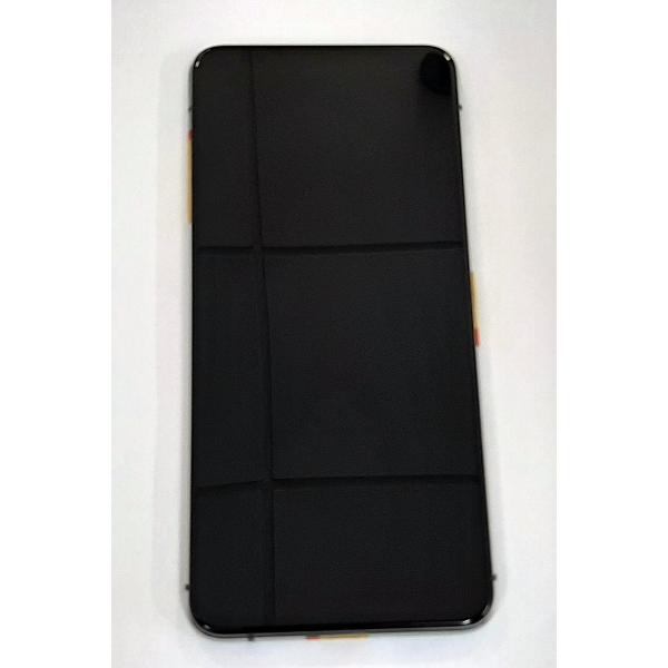 Pantalla lcd para Asus Zenfone 8 Flip ZS672K mas tactil negro mas marco plata calidad premium