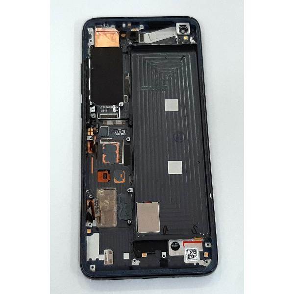 Pantalla lcd para Xiaomi Mi 10 5G / Xiaomi Mi 10 Pro 5G mas tactil negro mas marco gris Calidad Premium