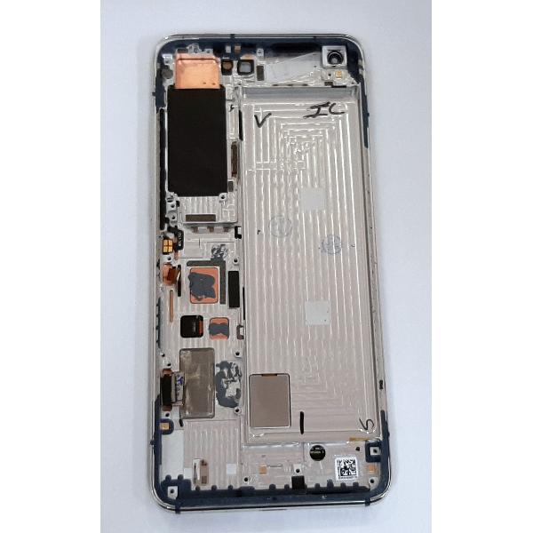 Pantalla lcd para Xiaomi Mi 10 5G / Xiaomi Mi 10 Pro 5G mas tactil negro mas marco plata calidad premium