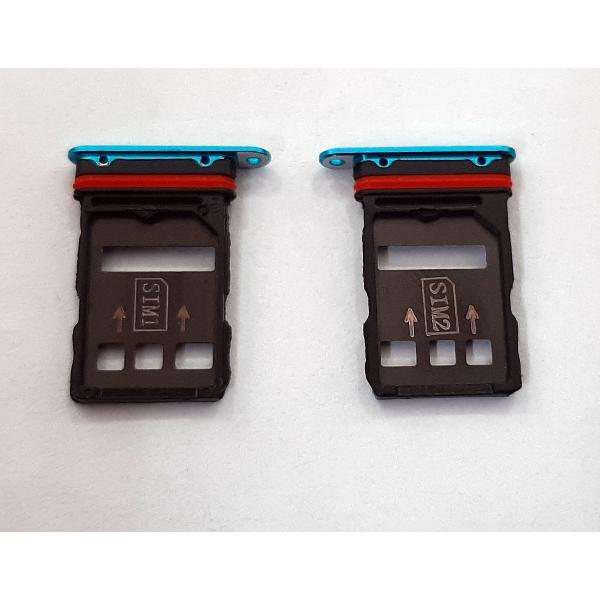 Soporte o bandeja sim azul para ZTE Nubia Red Magic 5S calidad premium