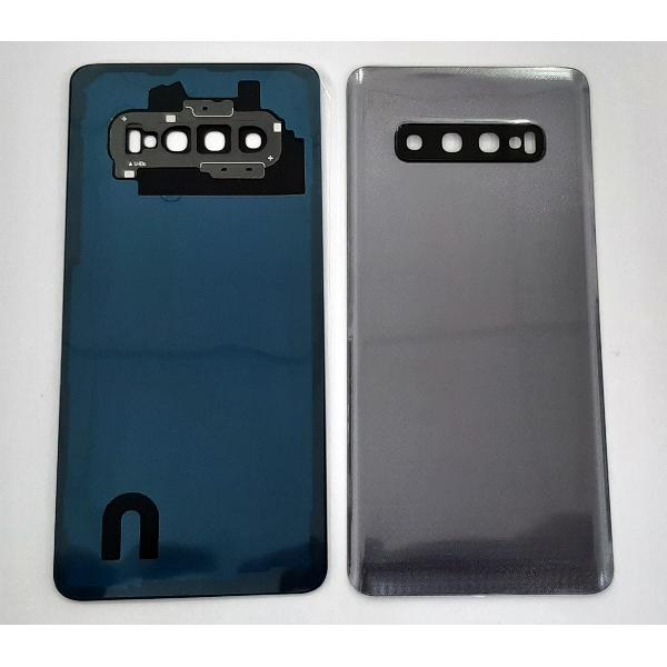 Tapa trasera o tapa bateria gris mas cubierta camara para Samsung Galaxy S10 Plus G975F SM-G975F