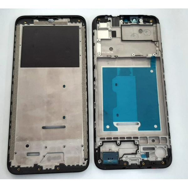 Carcasa central o marco negro para Motorola Moto E20 calidad premium
