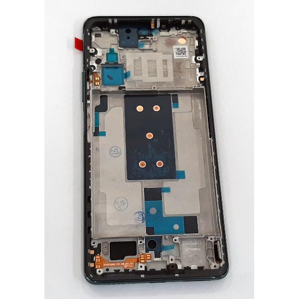 Pantalla lcd para Xiaomi  11T  11T Pro mas tactil negro mas marco verde calidad premium
