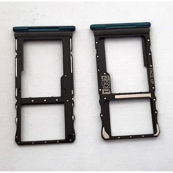 Soporte o bandeja sim verde para Motorola Moto G50 XT2137 calidad premium