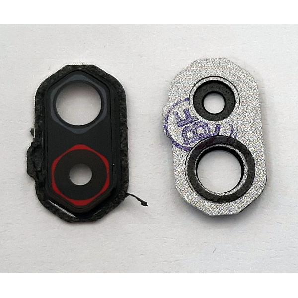 Cubierta camara negra para ZTE Nubia Red Magic 5S mas cristal camara calidad premium