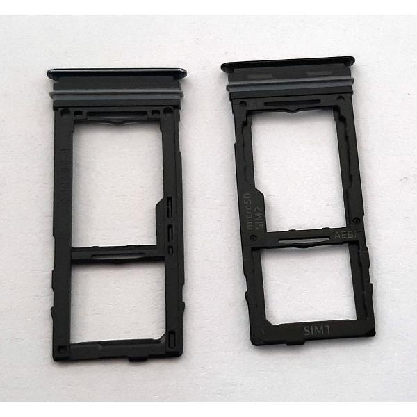 Soporte SIM negro para Samsung Galaxy A528B A52S 5G dual sim calidad premium