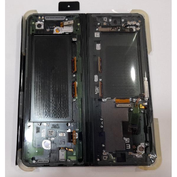 Pantalla LCD para Samsung Galaxy Z Fold 3 5G F926 GH82-26283B mas tactil negro mas marco verde Service pack