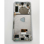 Pantalla LCD para Samsung Galaxy s21 plus 5G SM-G996 GH82-24553C mas tactil negro mas marco plata service pack