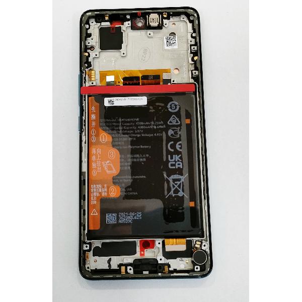 Pantalla LCD 02354GLW para Huawei honor 50 5G mas tactil negro mas marco verde service pack