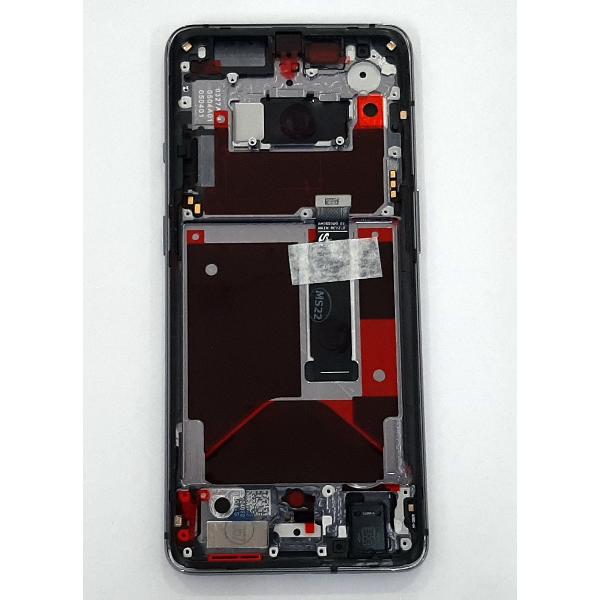 Pantalla lcd para Oneplus 7T 2011100084 mas tactil negro mas marco plata Service Pack