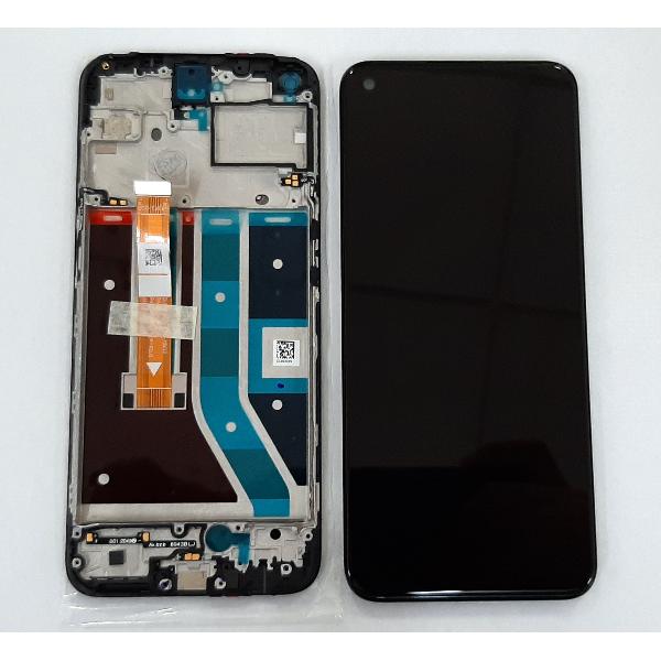 Pantalla lcd para Oneplus Nord N100 1001100040 mas tactil negro mas marco negro Service Pack