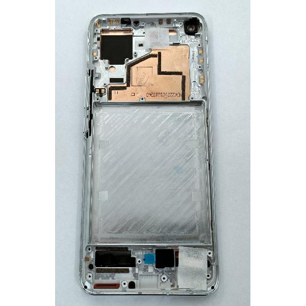 Pantalla lcd para Xiaomi Mi 11 5G 56000700k200 mas tactil negro mas marco plata Service Pack