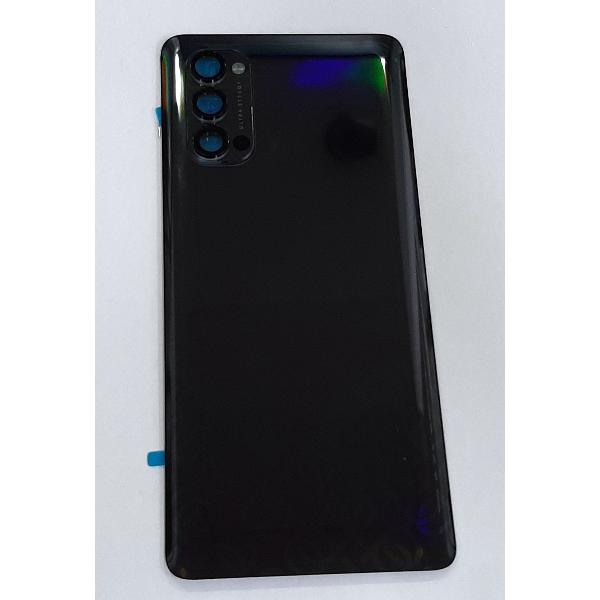 Tapa trasera o tapa bateria negra para Oppo Reno 4 Pro 5G mas cubierta camara