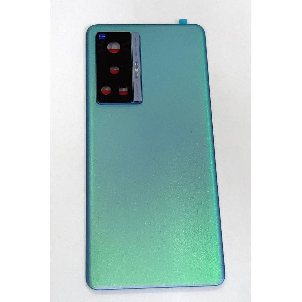 Tapa trasera o tapa bateria verde para Vivo X70 Pro mas cubierta camara