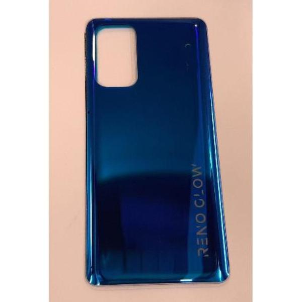 Tapa trasera o tapa bateria azul para Oppo Reno 5 5G