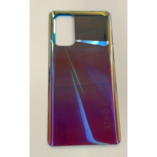 Tapa trasera o tapa bateria plata para Oppo Reno 5 5G