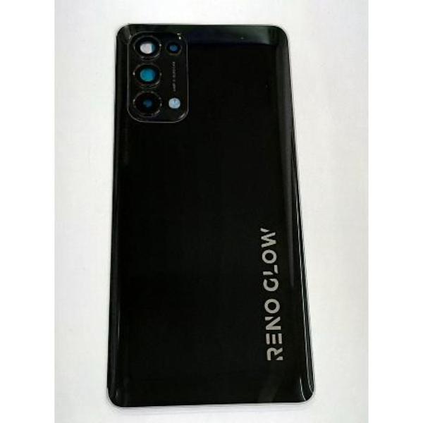 Tapa trasera o tapa bateria negra para Oppo Reno 5 5G mas cubierta camara