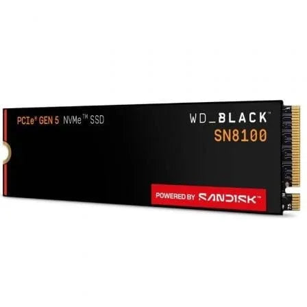 Disco SSD SanDisk WD Black SN8100 1TB/ M.2 2280 PCIe Gen5/ Full Capacity - PixelPlaza