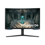 Smart Monitor Gaming Curvo Samsung Odyssey G6 S27BG650EU 27"/ QHD/ 1ms/ 240Hz/ VA/ Multimedia/ Regulable en altura/ Smart TV/ Negro - PixelPlaza