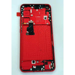 Pantalla oled para Huawei Nova 7 Honor 30 mas tactil negro mas marco rojo calidad compatible
