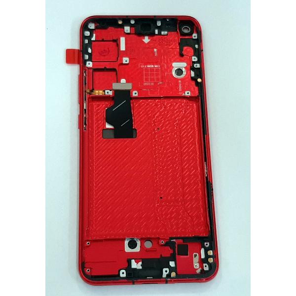 Pantalla oled para Huawei Nova 7 Honor 30 mas tactil negro mas marco rojo calidad compatible