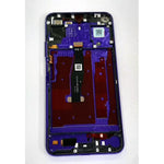 Pantalla lcd para Huawei Honor 20 YAL-AL00 YAL-L21 mas tactil negro mas marco lila calidad compatible