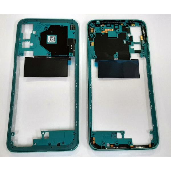 Carcasa central o marco verde para Xiaomi Redmi Note 10 5G calidad premium