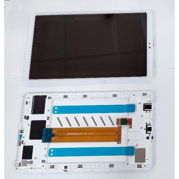 Pantalla lcd para Samsung Galaxy Tab A7 Lite Wifi SM-T220 mas tactil blanco mas marco blanco calidad premium