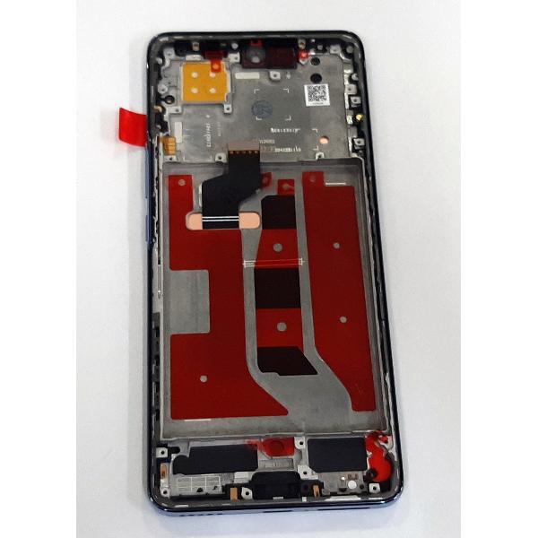 Pantalla lcd para Huawei Nova 9 NAM-AL00 mas tactil negro mas marco azul calidad premium