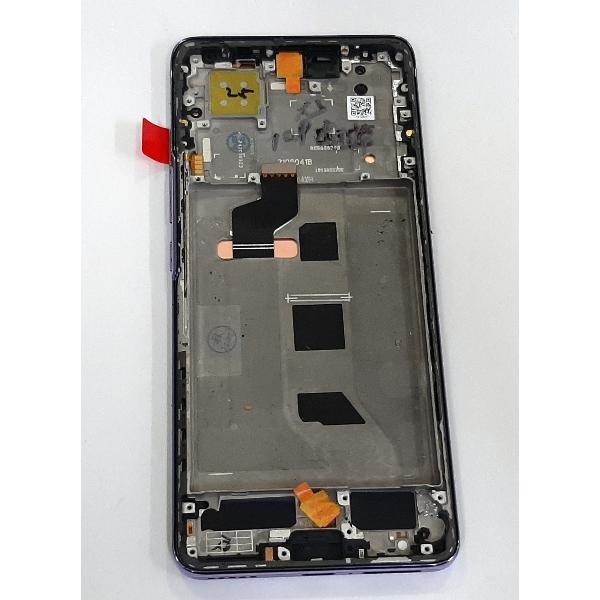 Pantalla lcd para Huawei Nova 9 NAM-AL00 mas tactil negro mas marco purpura calidad premium