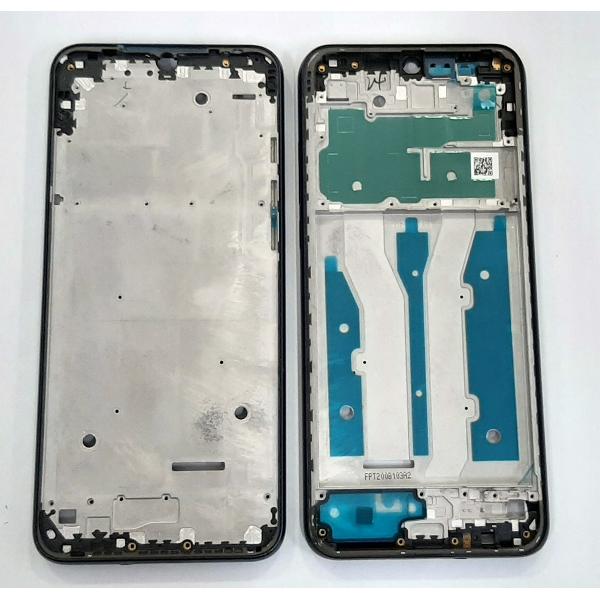 Carcasa central o marco negro para Motorola Moto G Play 2021 calidad premium