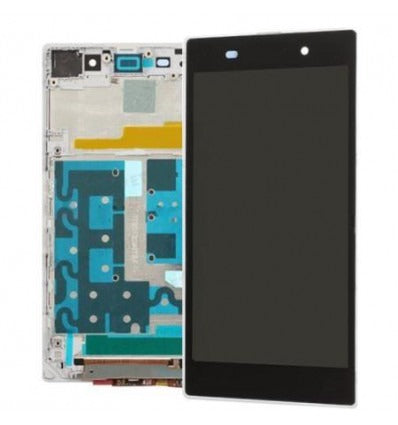 Sony XP Z1 L39H C6902 C6903 C6906 Lcd + Táctil +  Marco blan