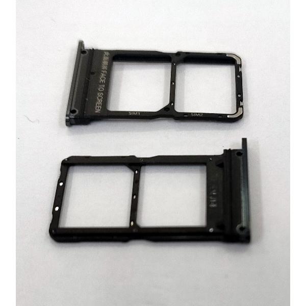 Soporte o bandeja dual sim negra para Xiaomi Mi 10S calidad premium