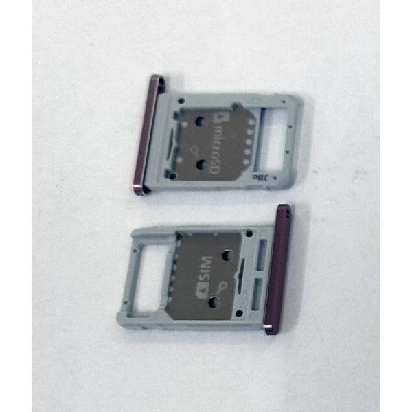 Soporte o bandeja sim rosa para Samsung Galaxy Tab S7 Plus SM-T970 T975 T976 calidad premium