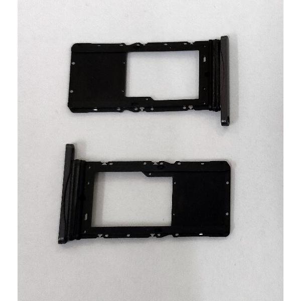 Soporte o bandeja single sim negra para Samsung Galaxy Tab A7 T500 2020 calidad premium