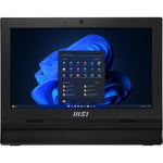 Ordenador all in one aio Msi pro ap162t - 007xes n100 4GB 256GB freedos 15 pulgadas tactil negro