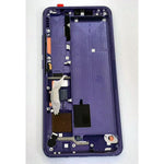 Pantalla oled para Xiaomi Mi Note 10 mas tactil negro mas marco purpura compatible