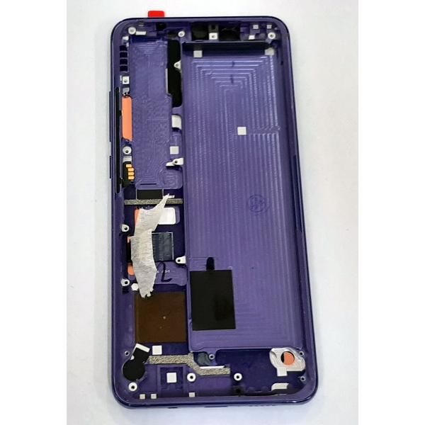 Pantalla oled para Xiaomi Mi Note 10 mas tactil negro mas marco purpura compatible