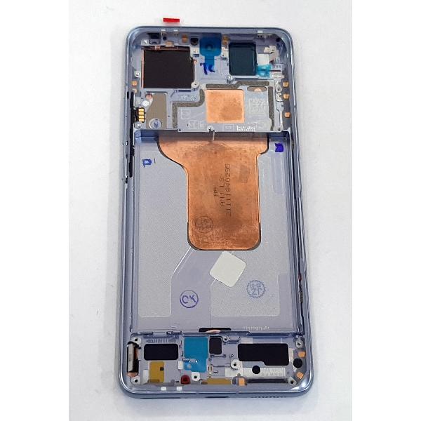 Pantalla lcd para Xiaomi 12 5G mas tactil negro mas marco azul calidad premium