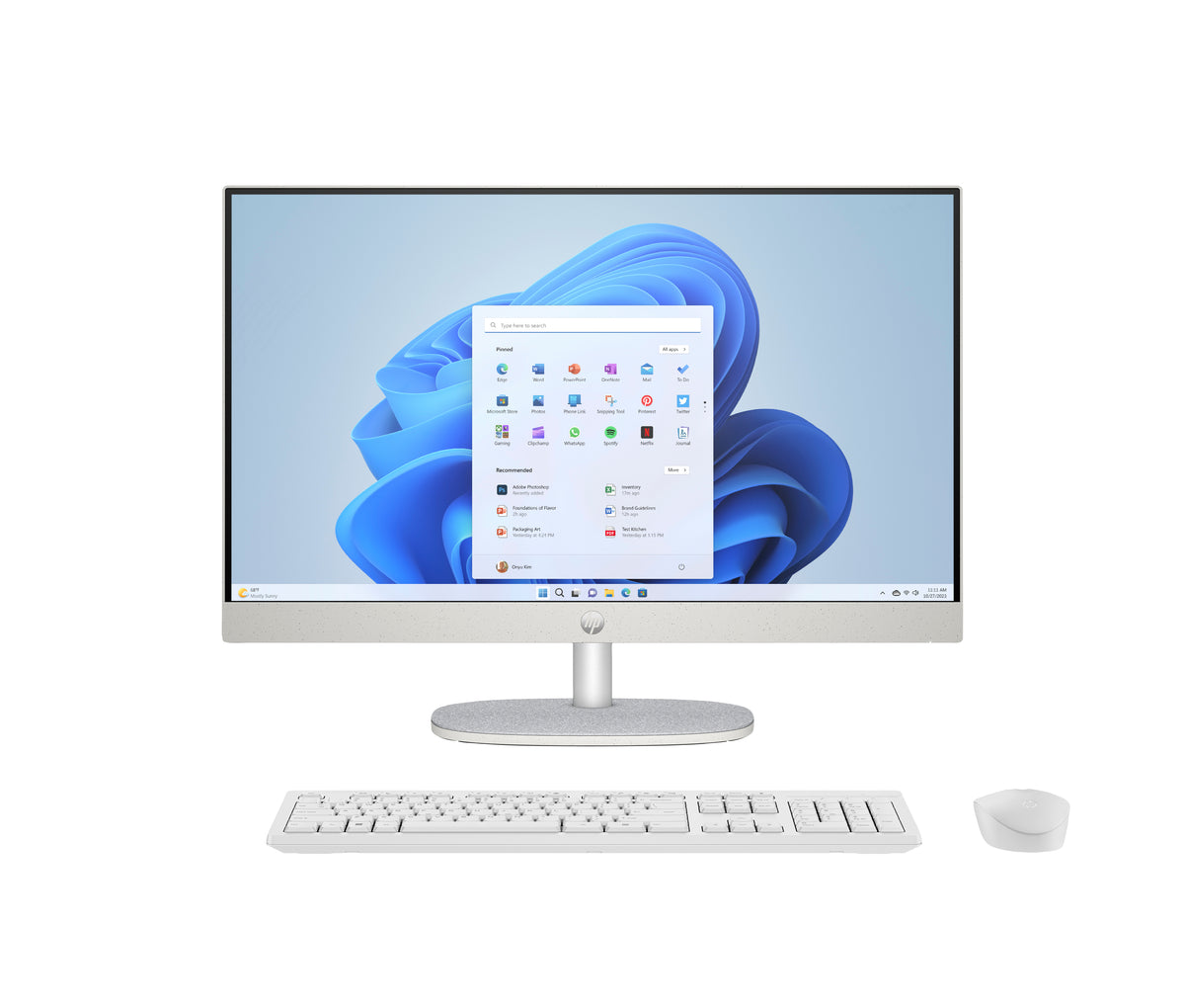 PC All in One HP 24-CR0158NS Intel Core i3-1315U/ 8GB/ 512GB SSD/ 23.8"/ Sin Sistema Operativo