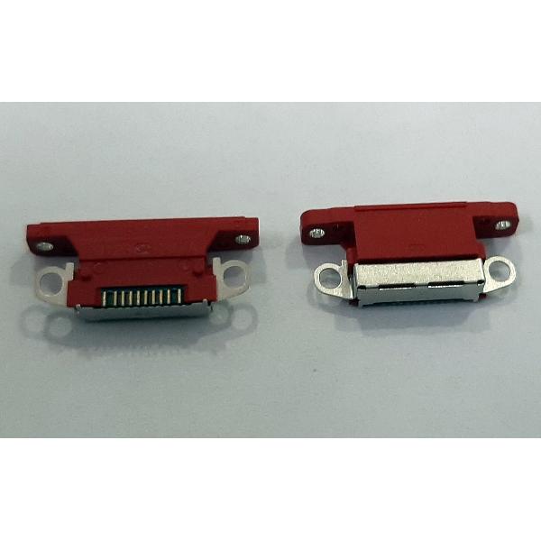 Conector carga rojo para IPhone XR A2105 A2108 calidad premium