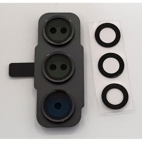 Cubierta camara negra para Samsung Galaxy S21 FE G990B calidad premium